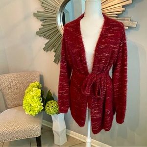 Super Soft and Fuzzy Belted Cardigan